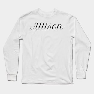 Allison Long Sleeve T-Shirt